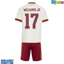 Španjolska Nico Williams #17 Gostujuci Dres za djecu SP 2026 Kratak Rukav (+ Kratke hlače)